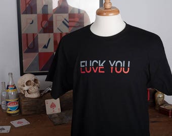 Fuck t shirt ford style lettering